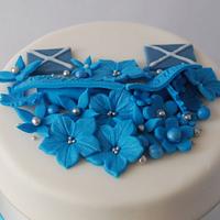 A very Scottish wedding. 