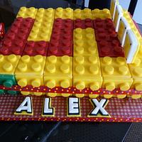 Lego 3D cake
