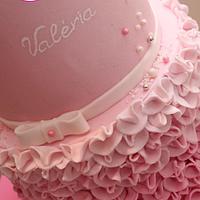 Cake for baby girl