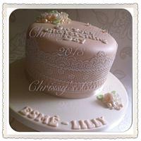 Chantilly Lace Christening 