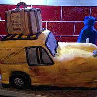 Only fools and Horses batman and robin cake