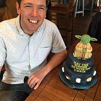 Star Wars 40th Birthday cake