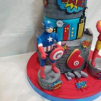 avengers cake 