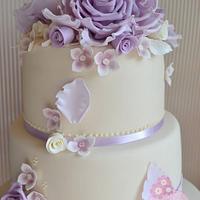 Lilac Roses & Lace