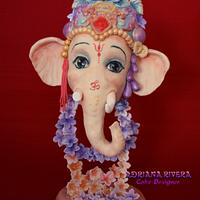 Ganesha Happy Holi