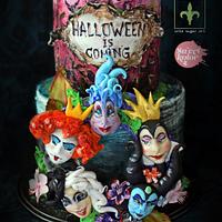 Halloween cake by crin.sugarart