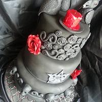 Gothic Bird Cake
