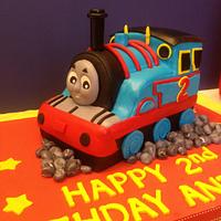Thomas train cake