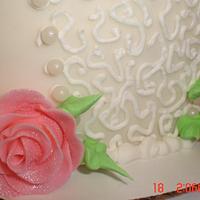 Roses & Lace Cake