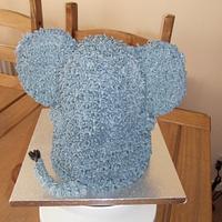 3D Elephant cake