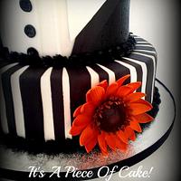 Black and White Buttercream/Fondant