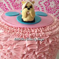 Puppy Shower Cake