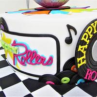 70's Music Themed Cake