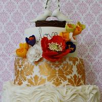 50th Wedding Anniversary Cake 