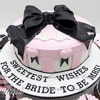 Sweetest wishes for the bride to be Mrs!