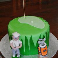 Golf cake