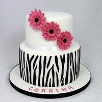 Gerbra & Zebra Cake