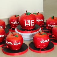3D Apple Cakes