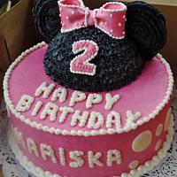 Buttercream Pink Minnie Mouse