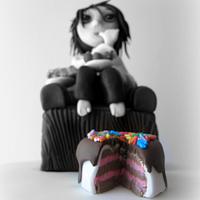 "Death Note" Cake. L