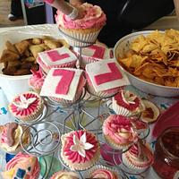 hen night naughty cup cakes