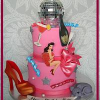 Sexy Party Girl Cake 