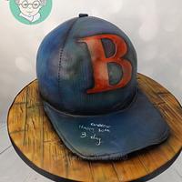 Baseball cap 3d cake