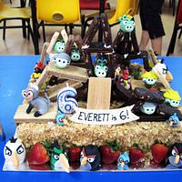 Playable Angry Birds Cake