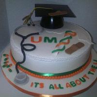 University of Miami Med. School Grad Cake