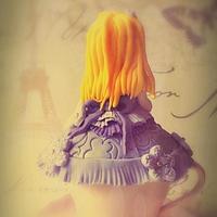 Ballerina belle teacup cake 