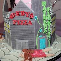 A Girls Spiderman Cake!