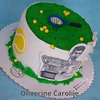 Novak Djokovic Cake