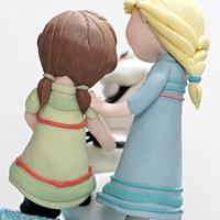 Little Elsa, Anna & Olaf toppers