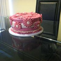 Cute flower cake