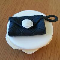 Handbag/purse cupcake toppers