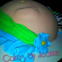 Belly Cake Baby Shower