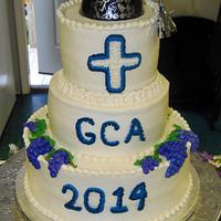 Christian school graduation cake