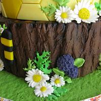 maya the bee cake