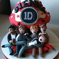 One Direction giant cupcake