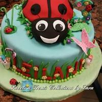 lady bug cake