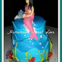 Mermaid cake