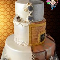 Dual Sided Wedding Cake...