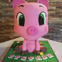 Piggy - Gravity Cake