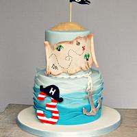 Harry's Pirate Birthday Cake