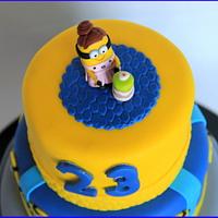 MINIONS´GIRL CAKE