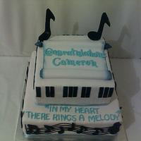 Musical Themed Cake 