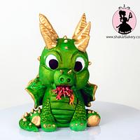 Romanian Longhorn Dragon- Fantastic Beasts and Where To Find Them Birthday Mischief Collaboration