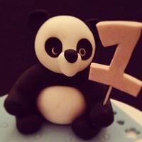 First Birthday Cake - Panda