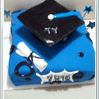 Ty Graduation Cake