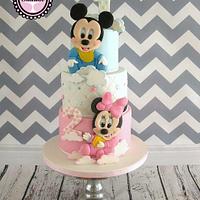 Sweet Mickey and Minnie